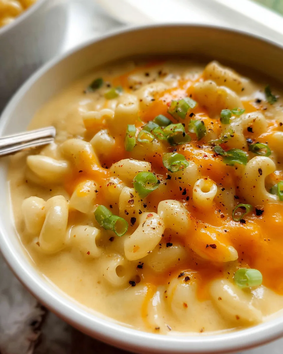 Mac and Cheese Soup