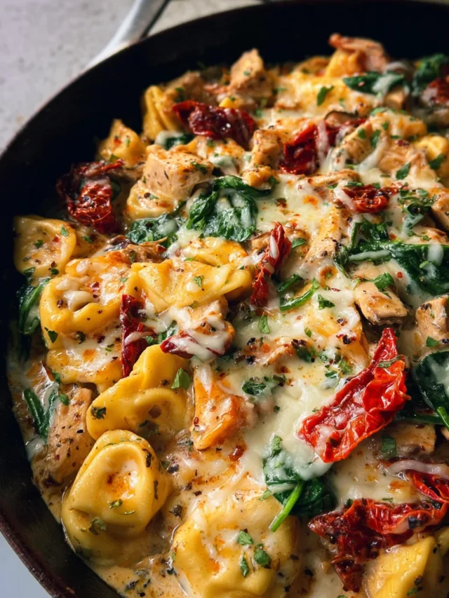 Marry Me Chicken Tortellini