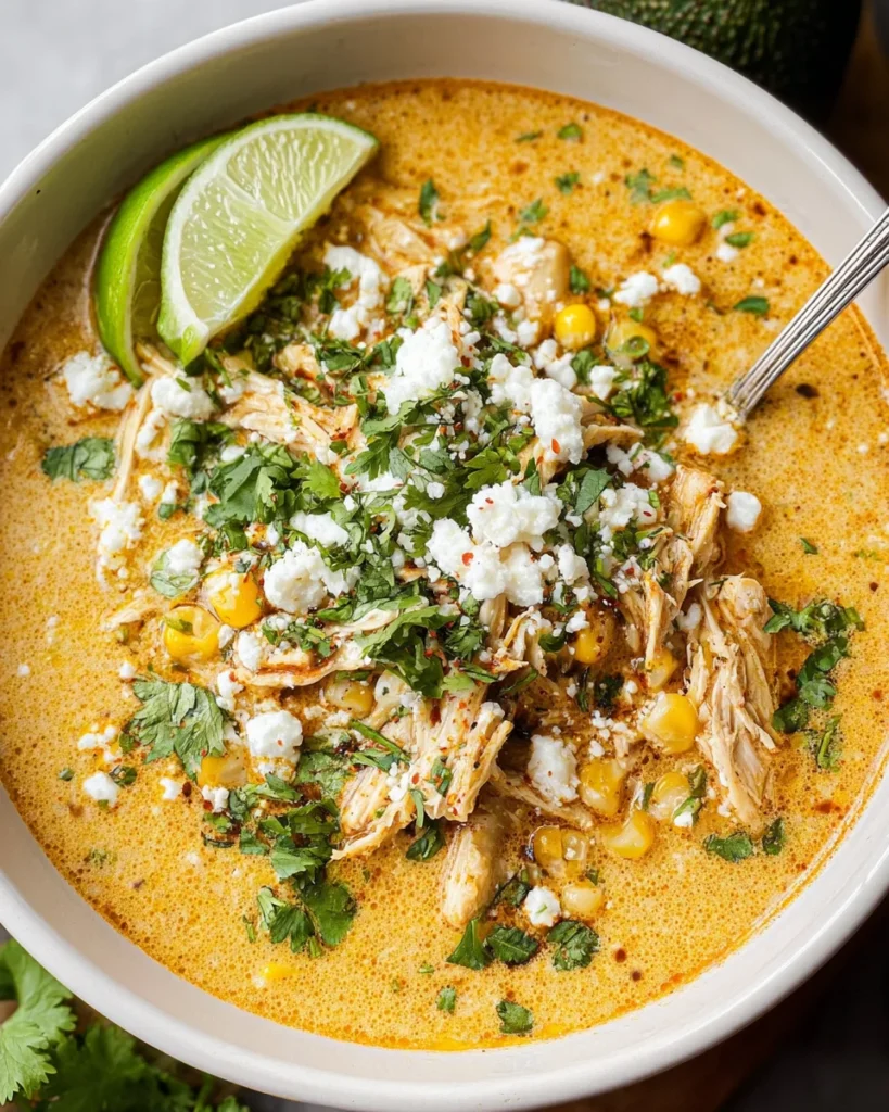 Mexican Street Corn Soup
