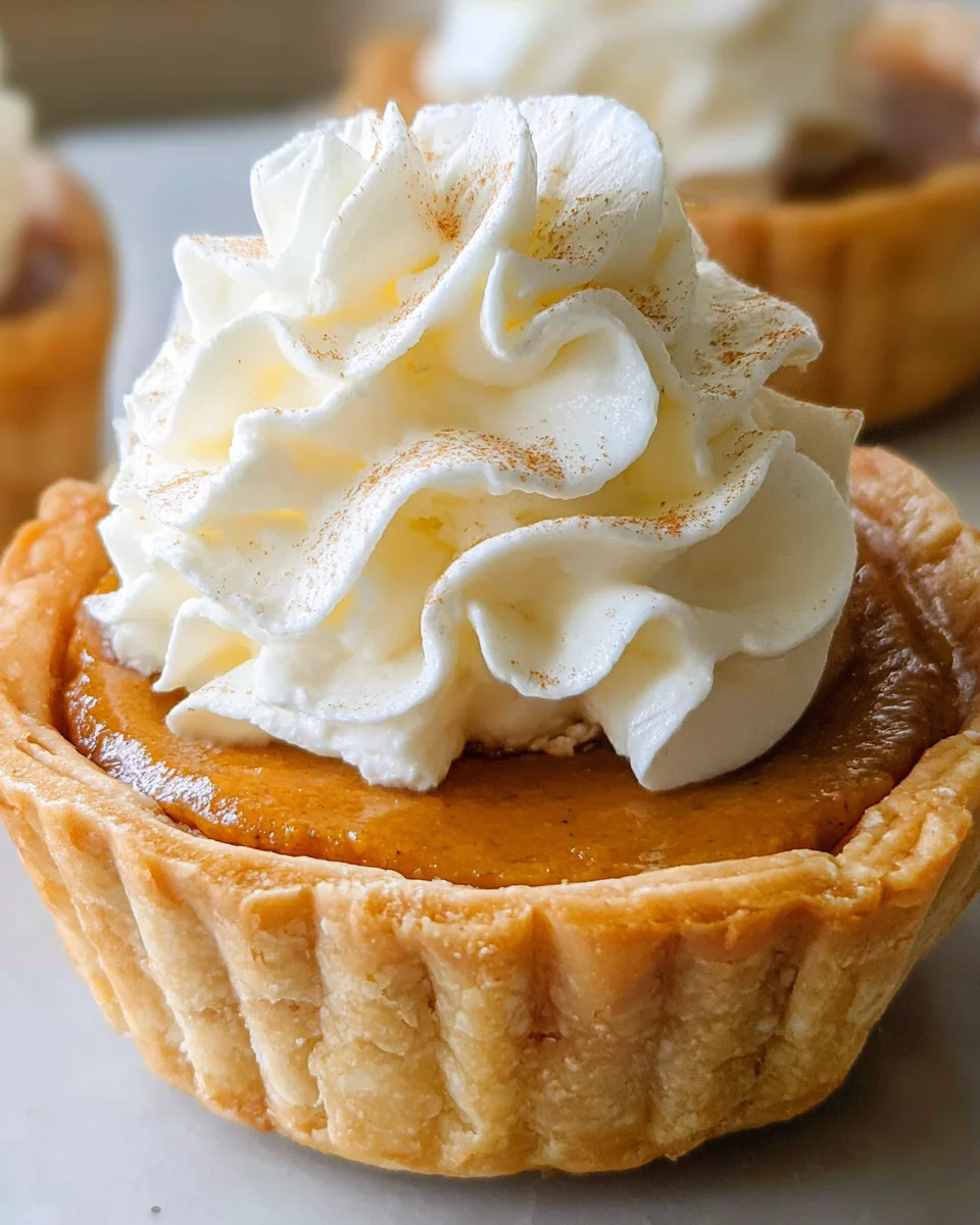 Mini Pumpkin Pies Recipe