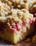 Moist Rhubarb Cake