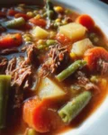My Mom's Old-Fashioned Vegetable Beef Soup