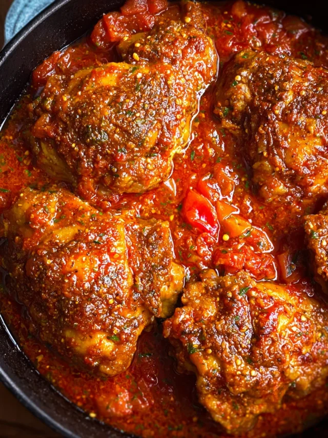Nigerian Chicken Stew