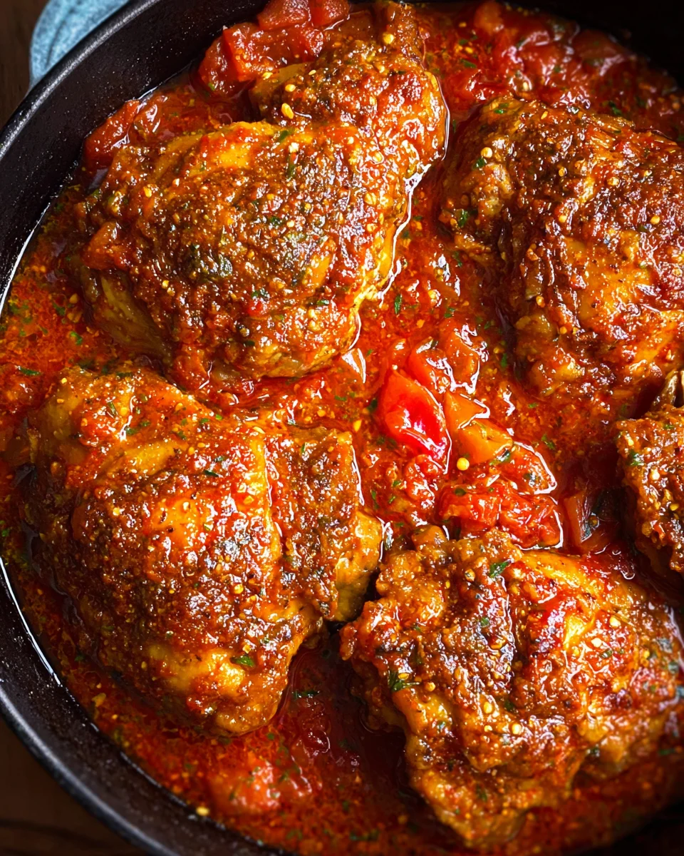 Nigerian Chicken Stew