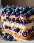 Nova Scotia Blueberry Cream Cake