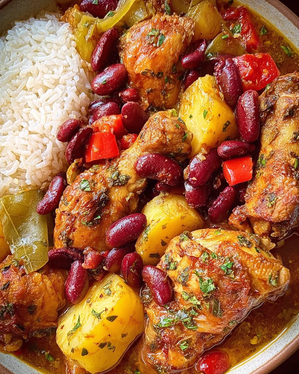 Pollo Guisado Puerto Rican Recipe