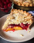 Raspberry Peach Pie