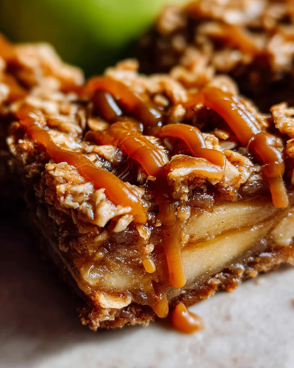 Salted Caramel Apple Pie Bars