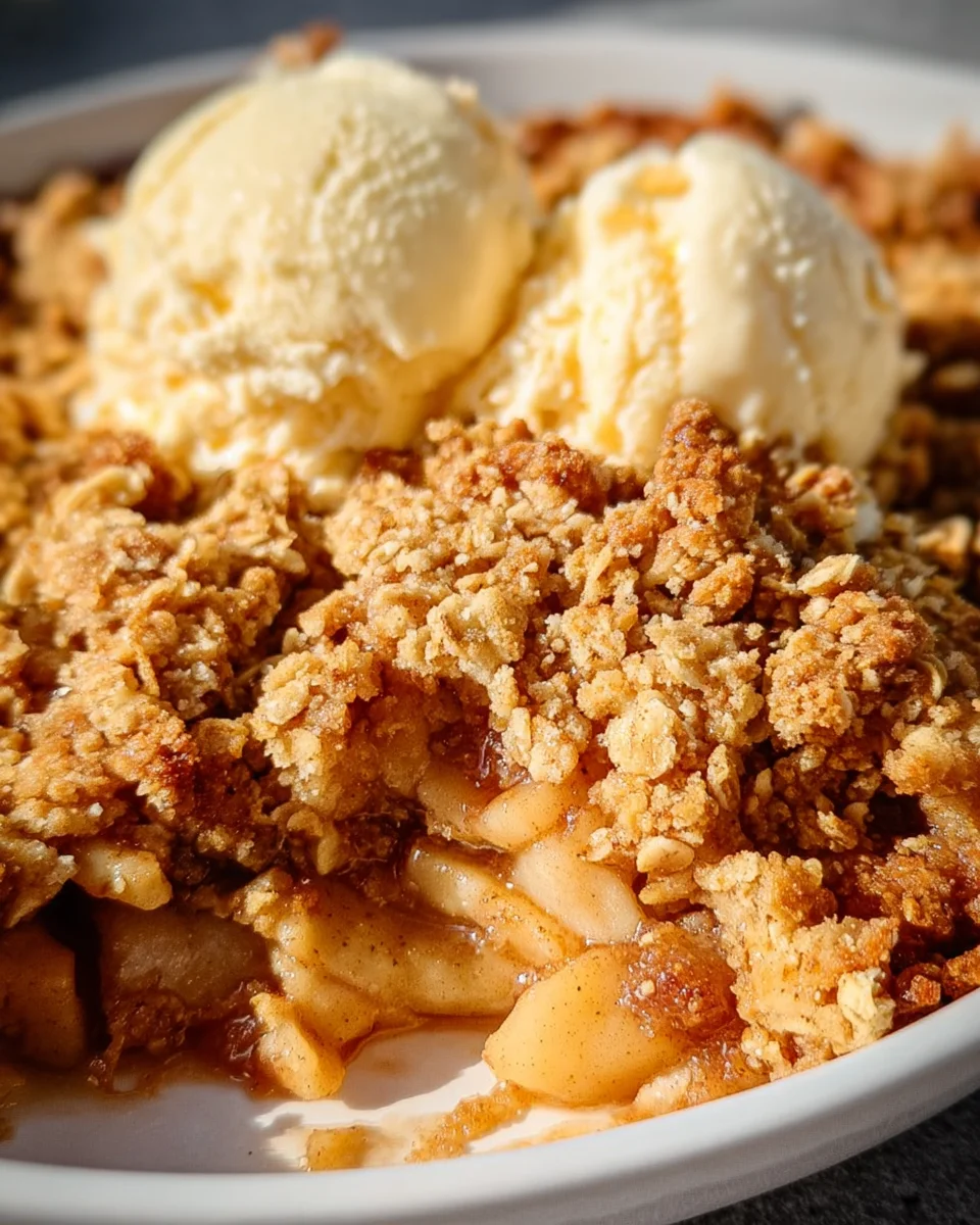 Simple Apple Crumble (Apple Crisp)