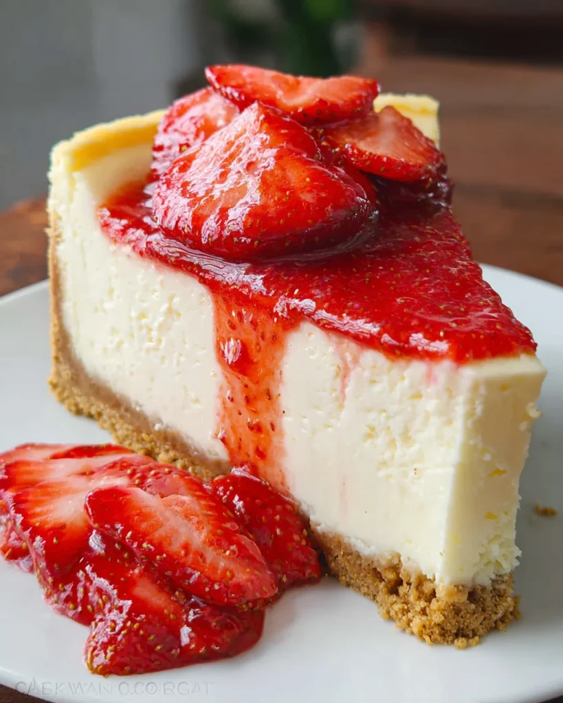 Strawberry Cheesecake Recipe