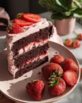 Strawberry Chocolate Cake