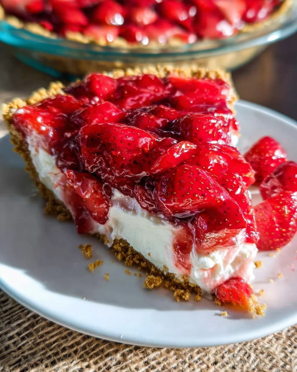 Strawberry Cream Cheese Pie