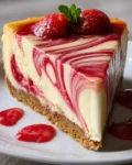 Strawberry Swirl Cheesecake Recipe