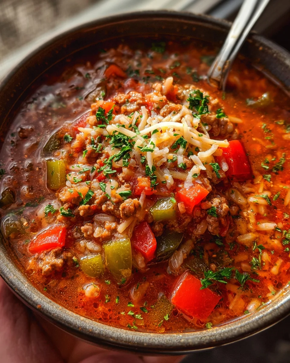 Stuffed Pepper Soup