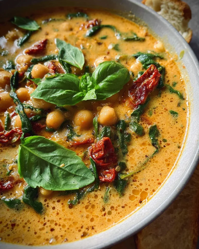 Tuscan Garbanzo Bean Soup