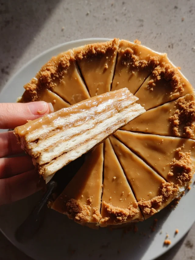 Vanilla & Speculoos Crêpe Cake