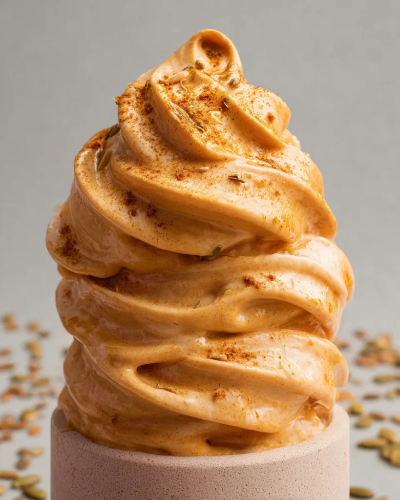 pumpkin pie nice cream