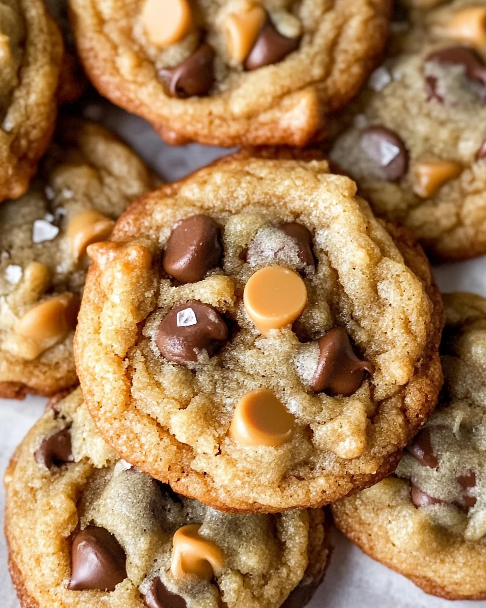 Best Ever Butterscotch Chocolate Chip Cookies (with Sea Salt)