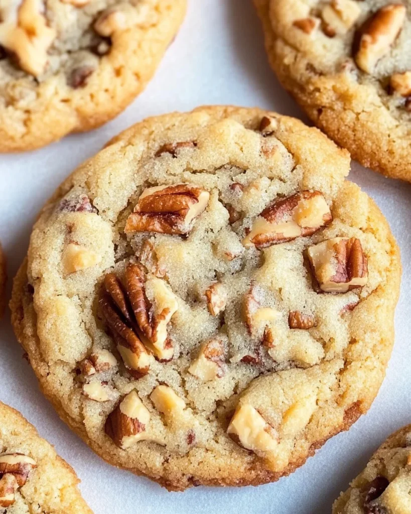 Butter Pecan Cookies
