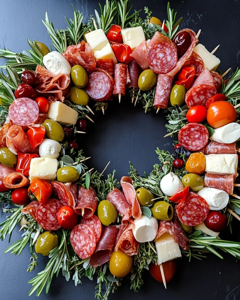 Charcuterie Wreath