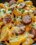 Cheesy Ranch Potatoes and Smoked Sausage