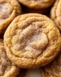 Chewy Pumpkin Snickerdoodle Cookies