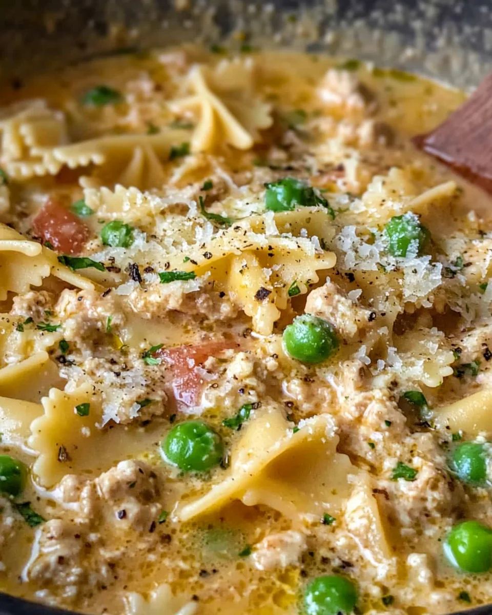Creamy Italian Ground Chicken Soup
