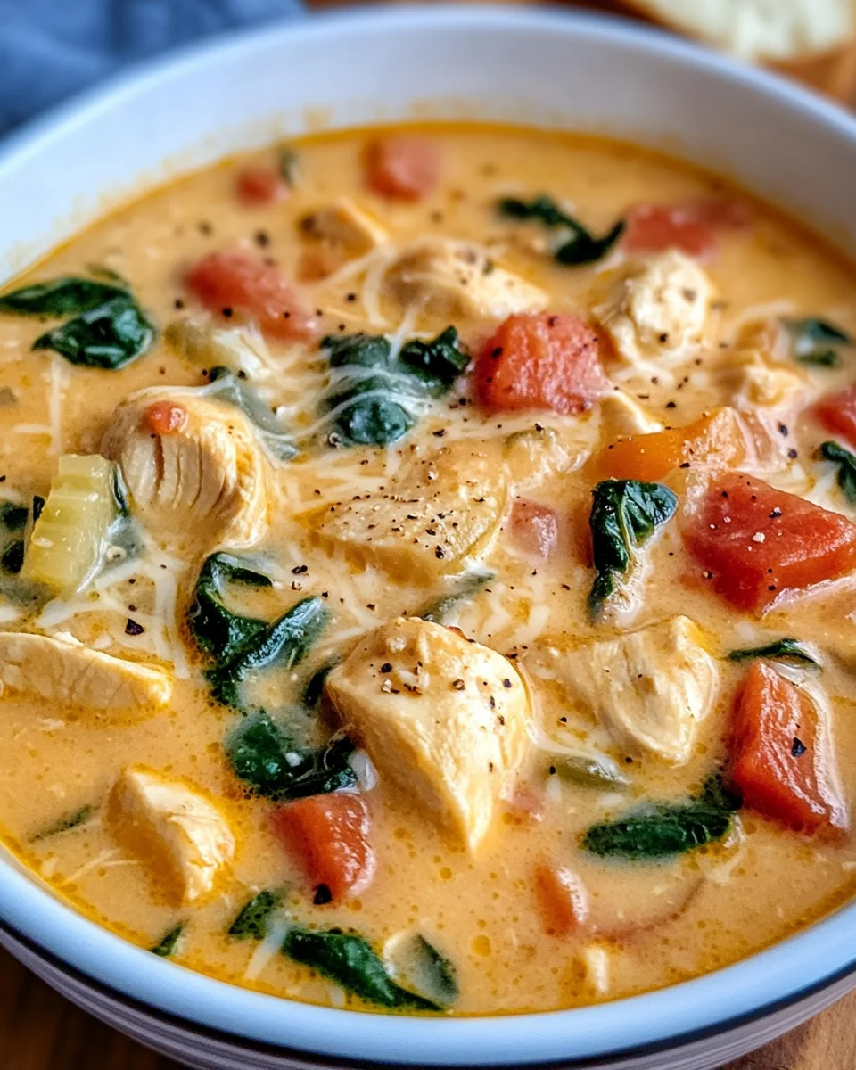 Creamy Marry Me Tuscan Chicken Soup