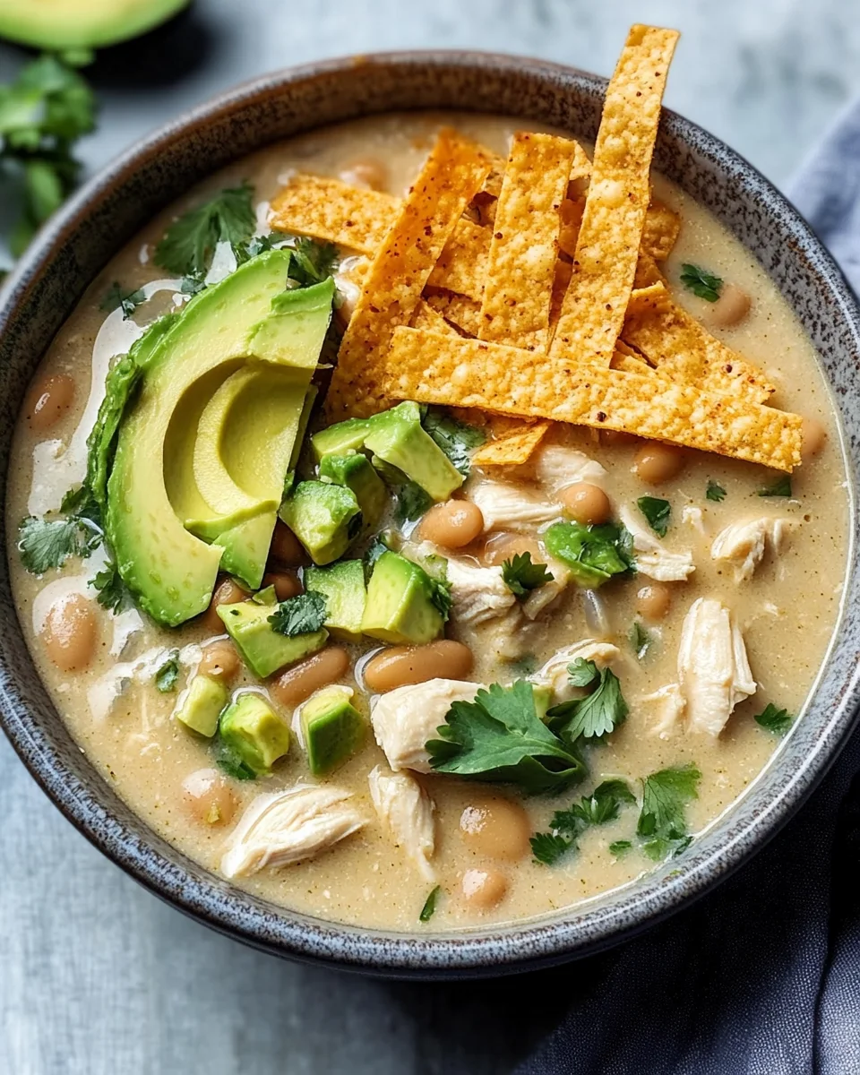 Creamy White Chicken Chili
