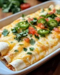 Creamy White Chicken Enchiladas