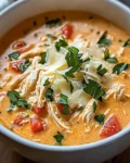 Crock Pot Creamy Chicken Parmesan Soup