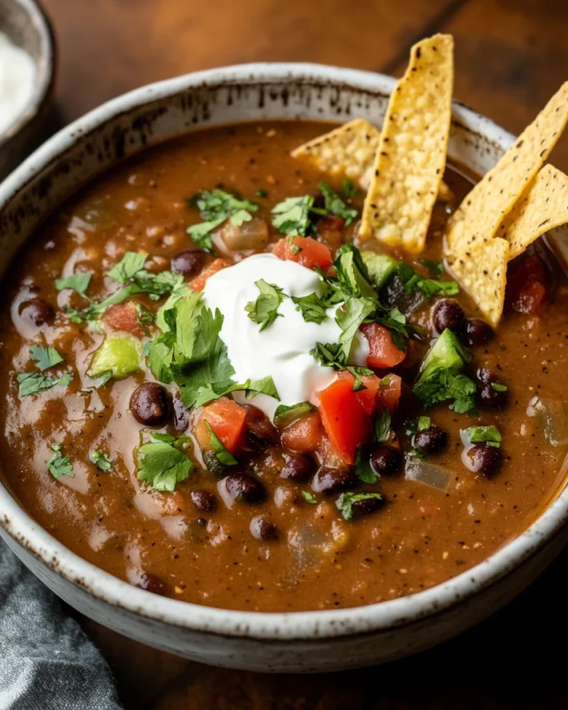 Easy Black Bean Soup