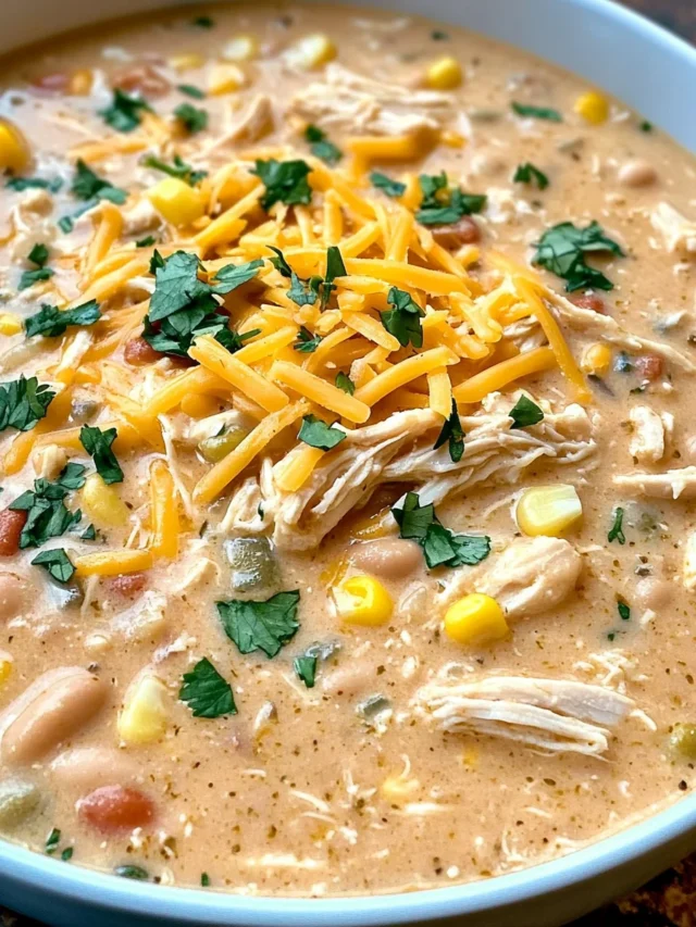 Easy, Instant Pot Creamy White Chicken Chili