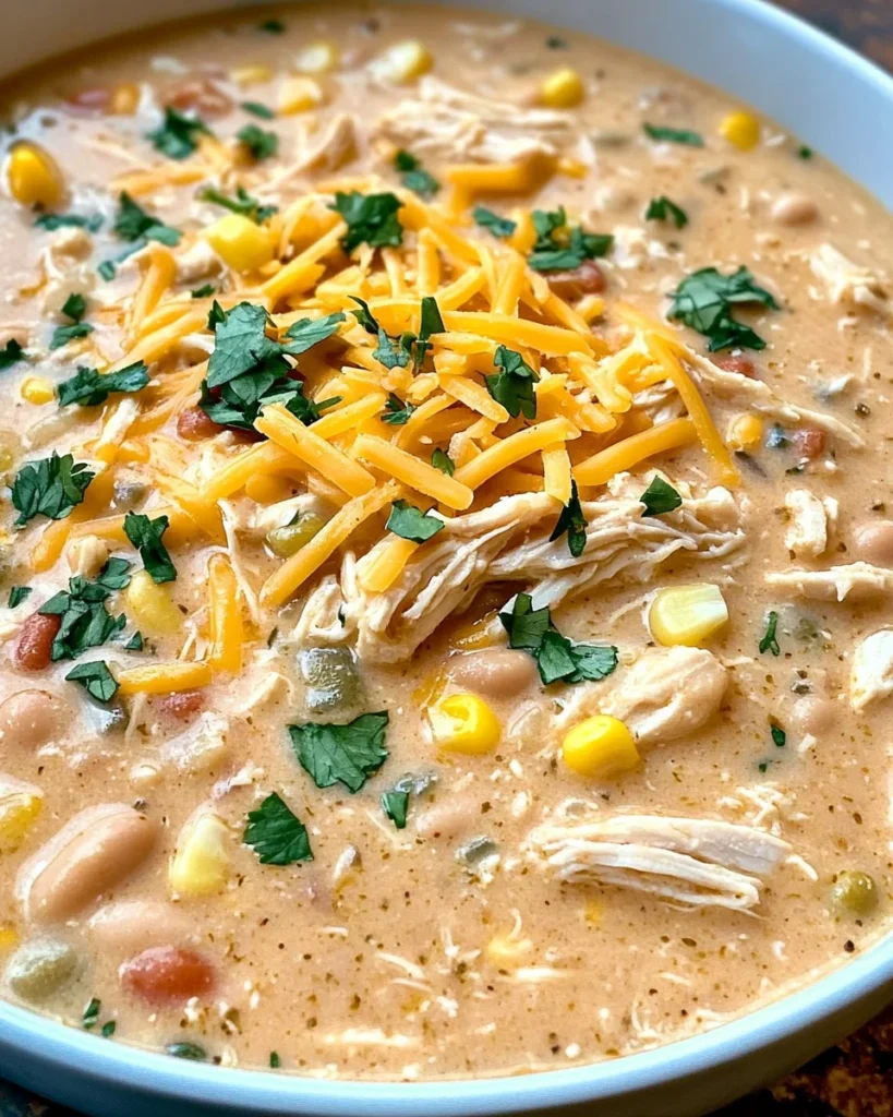 Easy, Instant Pot Creamy White Chicken Chili