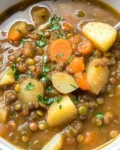 Easy Lentil Potato Soup Recipe