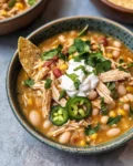 Easy White Chicken Chili Recipe (Stovetop or Crockpot)