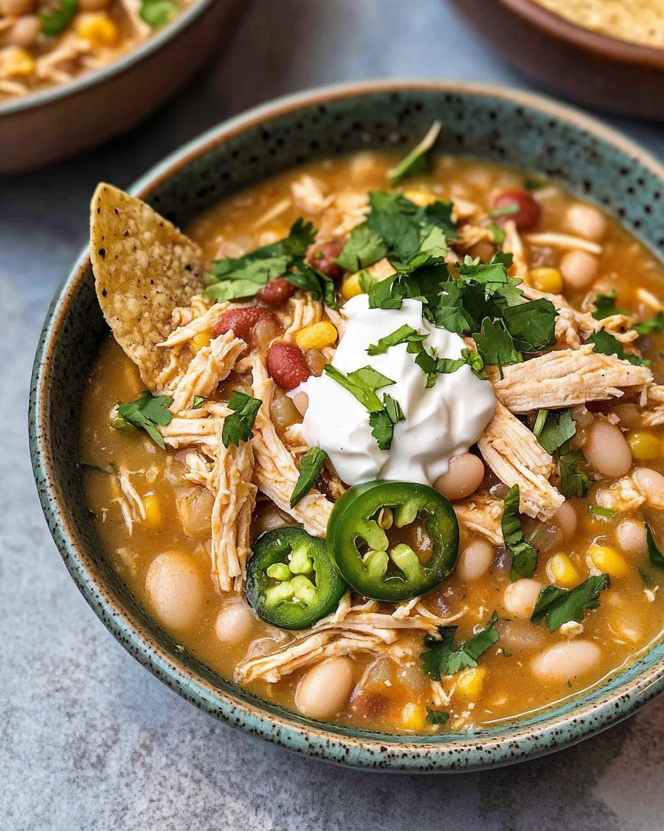 Easy White Chicken Chili Recipe (Stovetop or Crockpot)