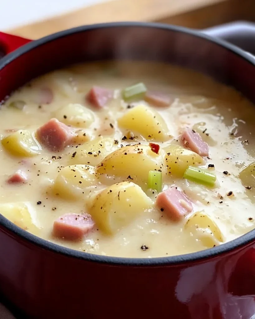 Easy and Comforting Ham and Potato Soup