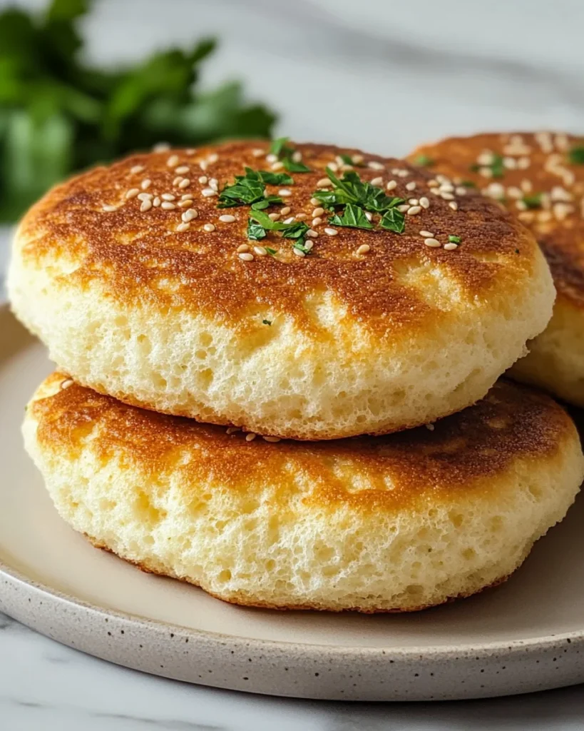 Fluffy Cottage Cheese Cloud Bread