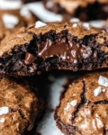 Fudgy Chewy Browkies (Brookies)