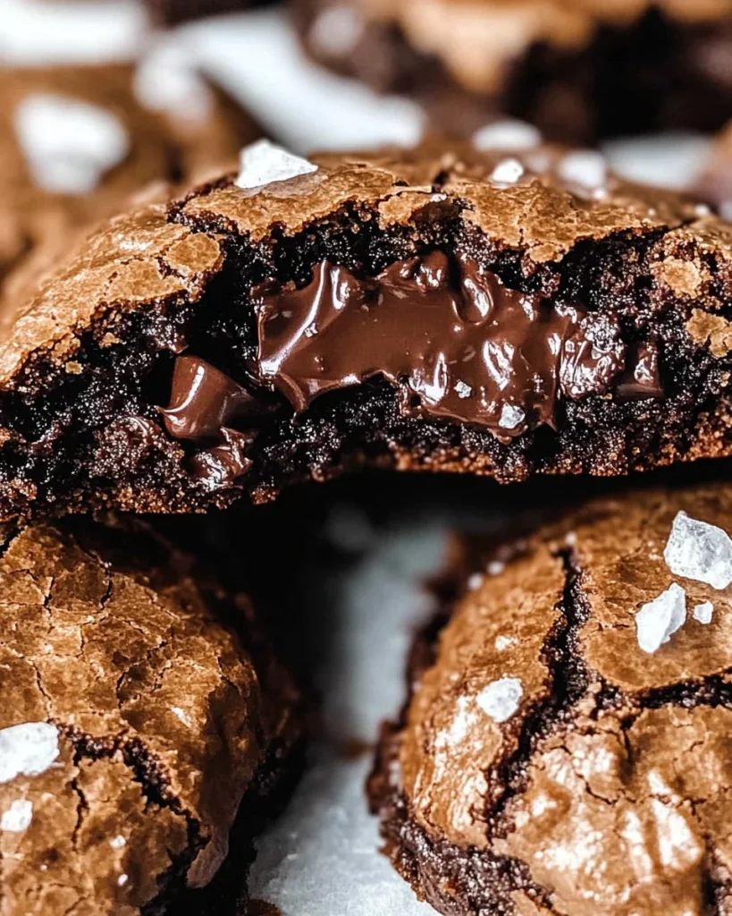 Fudgy Chewy Browkies (Brookies)