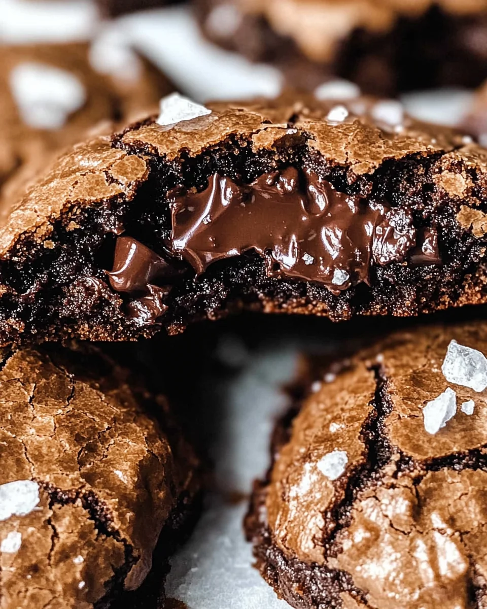 Fudgy Chewy Browkies (Brookies)