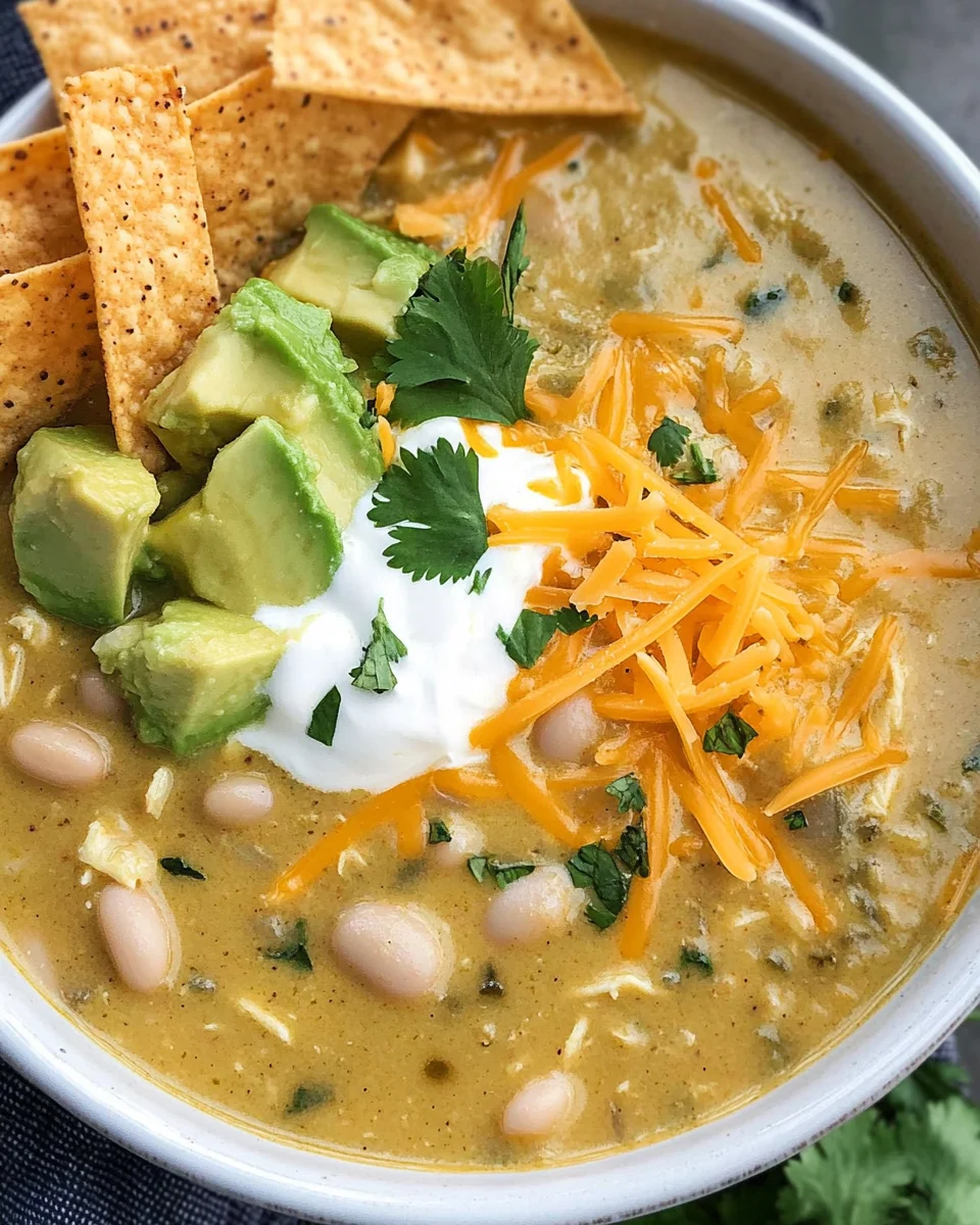 Green Enchilada Chicken Soup Recipe