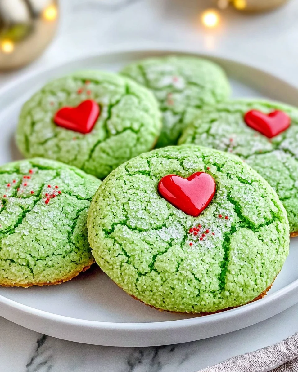 Grinch Cookies