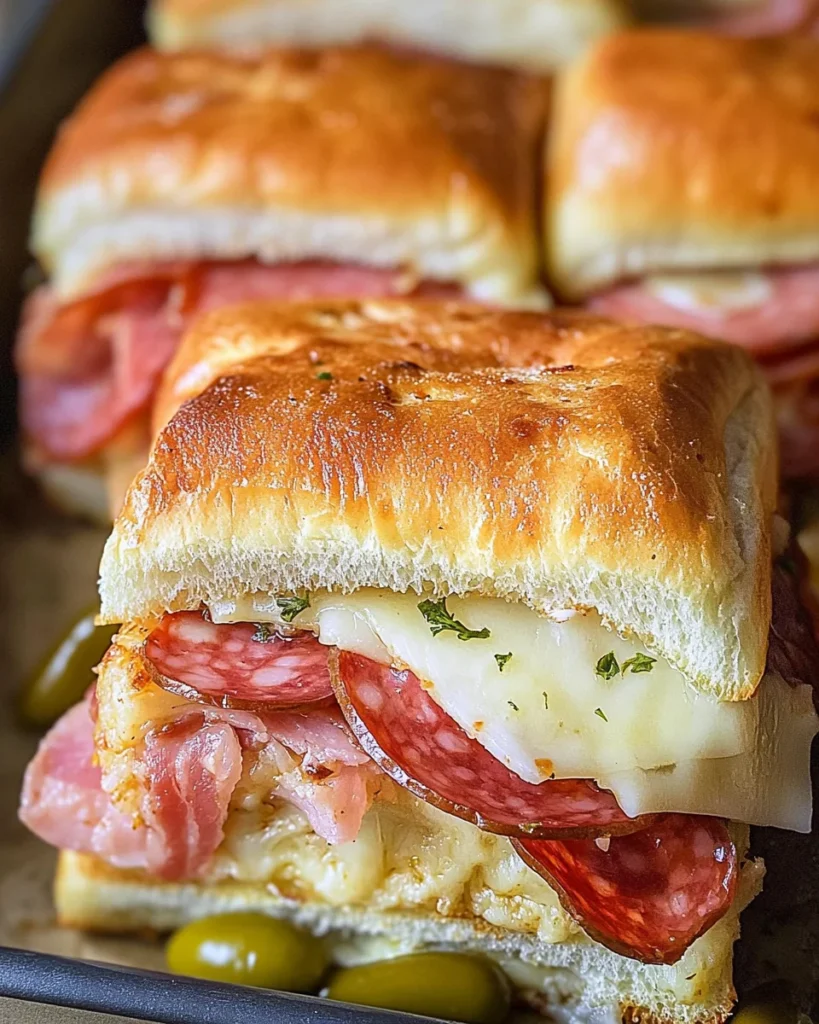 Hot Italian Sub Sliders