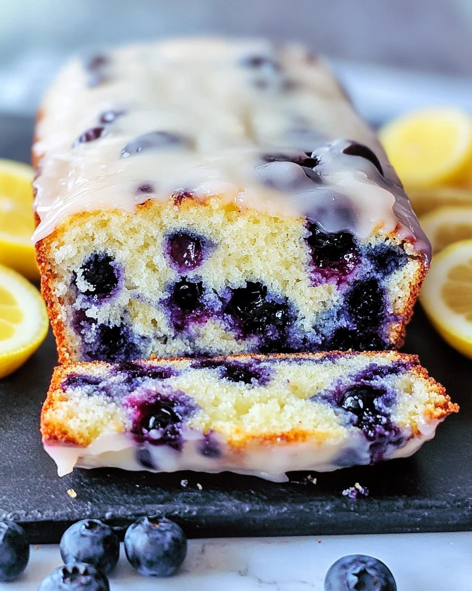 Lemon Blueberry Bread