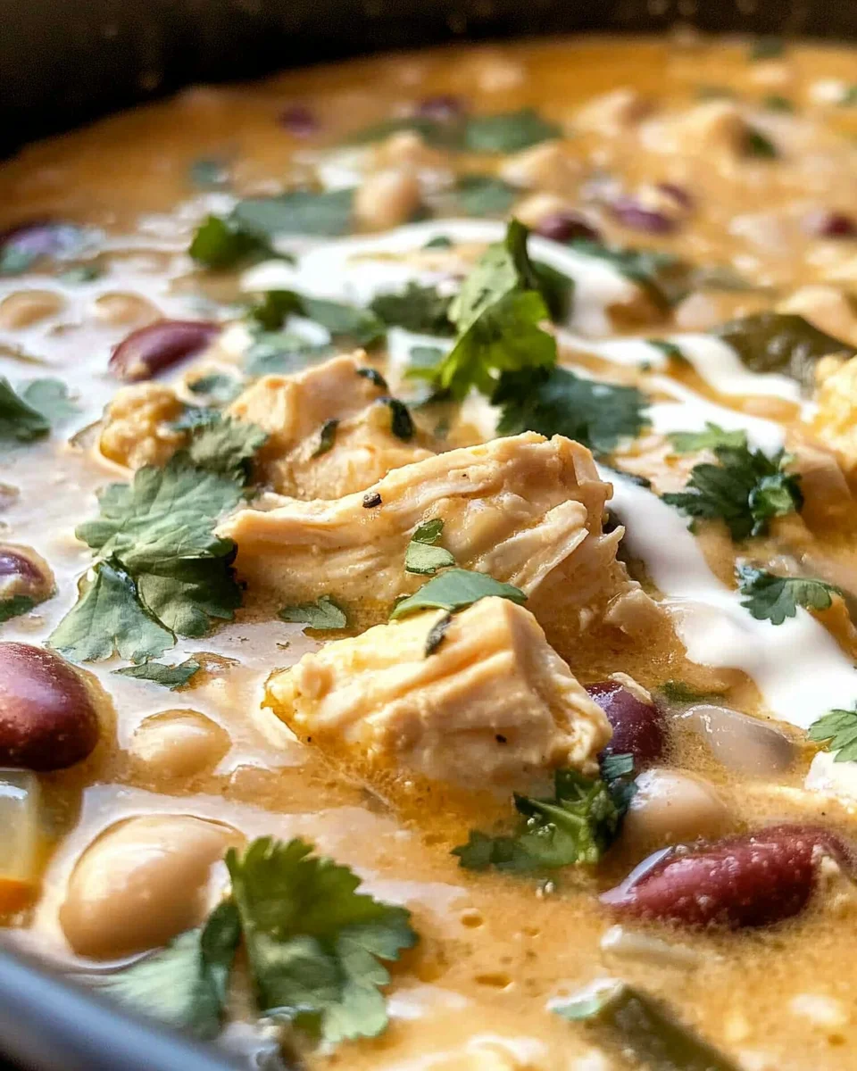Poblano Chicken Chili