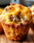 Sausage Breakfast Muffins (4-ingredients)