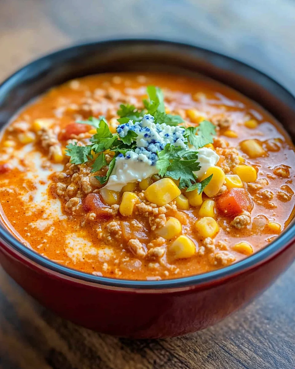 Slow Cooker Buffalo Chicken Chili