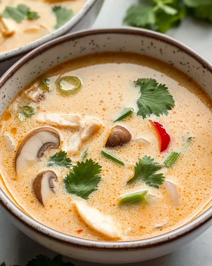 Slow Cooker Tom Kha Soup Recipe